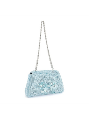 Sequined Bow Mini Shoulder Bag SELF PORTRAIT JOHN JULIA.