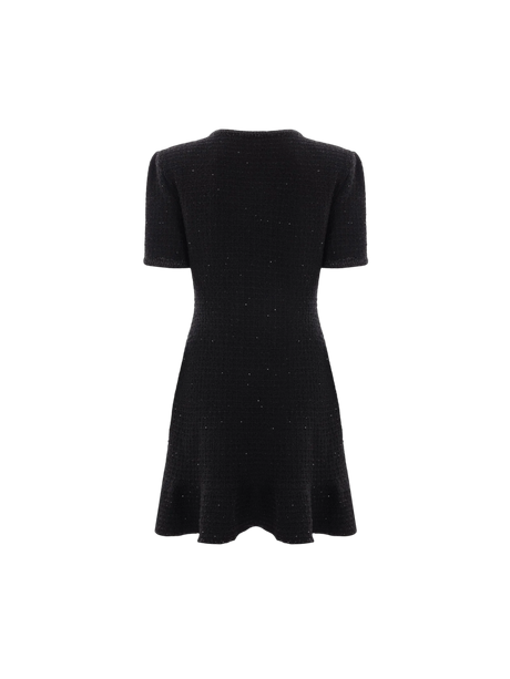 Sequinned Knit Minidress-Self-Portrait-JOHN JULIA