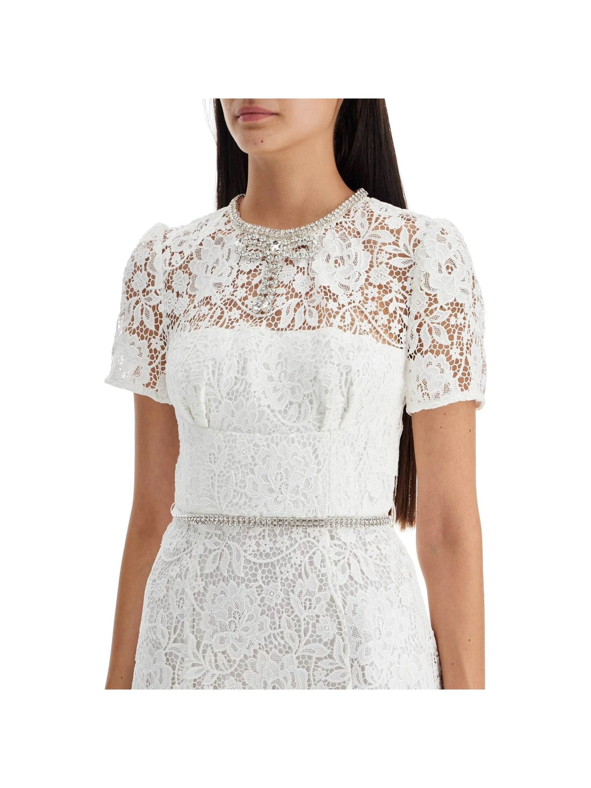 Short Floral Lace Dress - Women > Clothing > Dresses > Mini