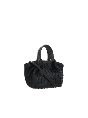 Mosaico Nappa Secret Mini Tote Bag-SERAPIAN-JOHN JULIA