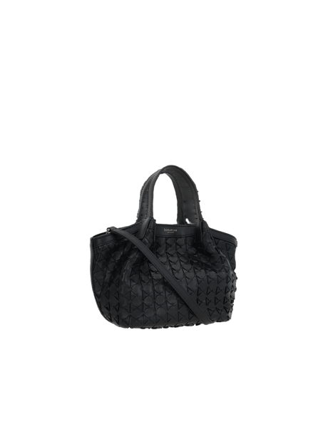 Mosaico Nappa Secret Mini Tote Bag-SERAPIAN-JOHN JULIA