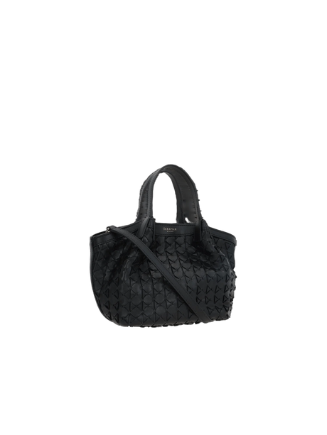 Mosaico Nappa Secret Mini Tote Bag-SERAPIAN-JOHN JULIA