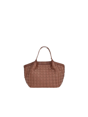 Mosaico Nappa Secret Mini Tote Bag-SERAPIAN-JOHN JULIA