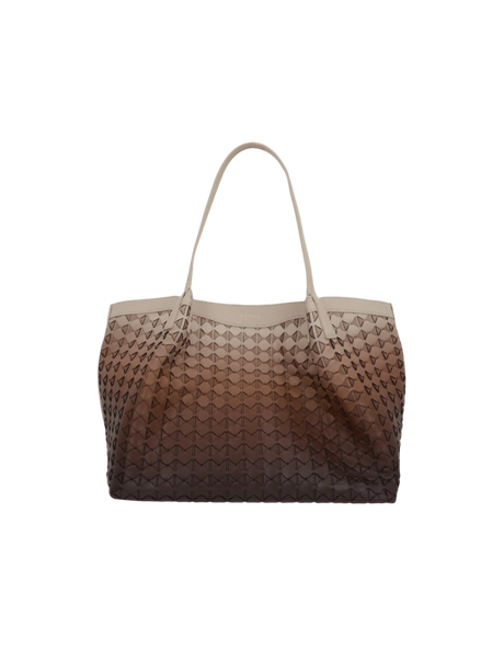 Mosaico Nappa Secret Small Tote Bag-SERAPIAN-JOHN JULIA