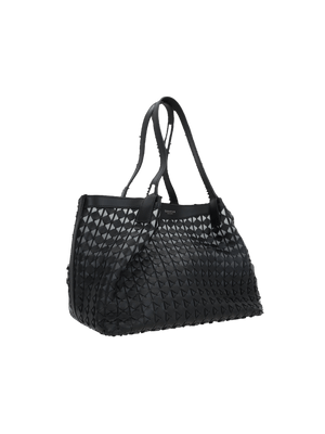 Mosaico Nappa Secret Small Tote Bag-SERAPIAN-JOHN JULIA