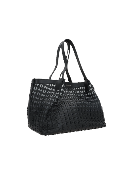 Mosaico Nappa Secret Small Tote Bag-SERAPIAN-JOHN JULIA