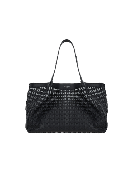 Mosaico Nappa Secret Small Tote Bag-SERAPIAN-JOHN JULIA