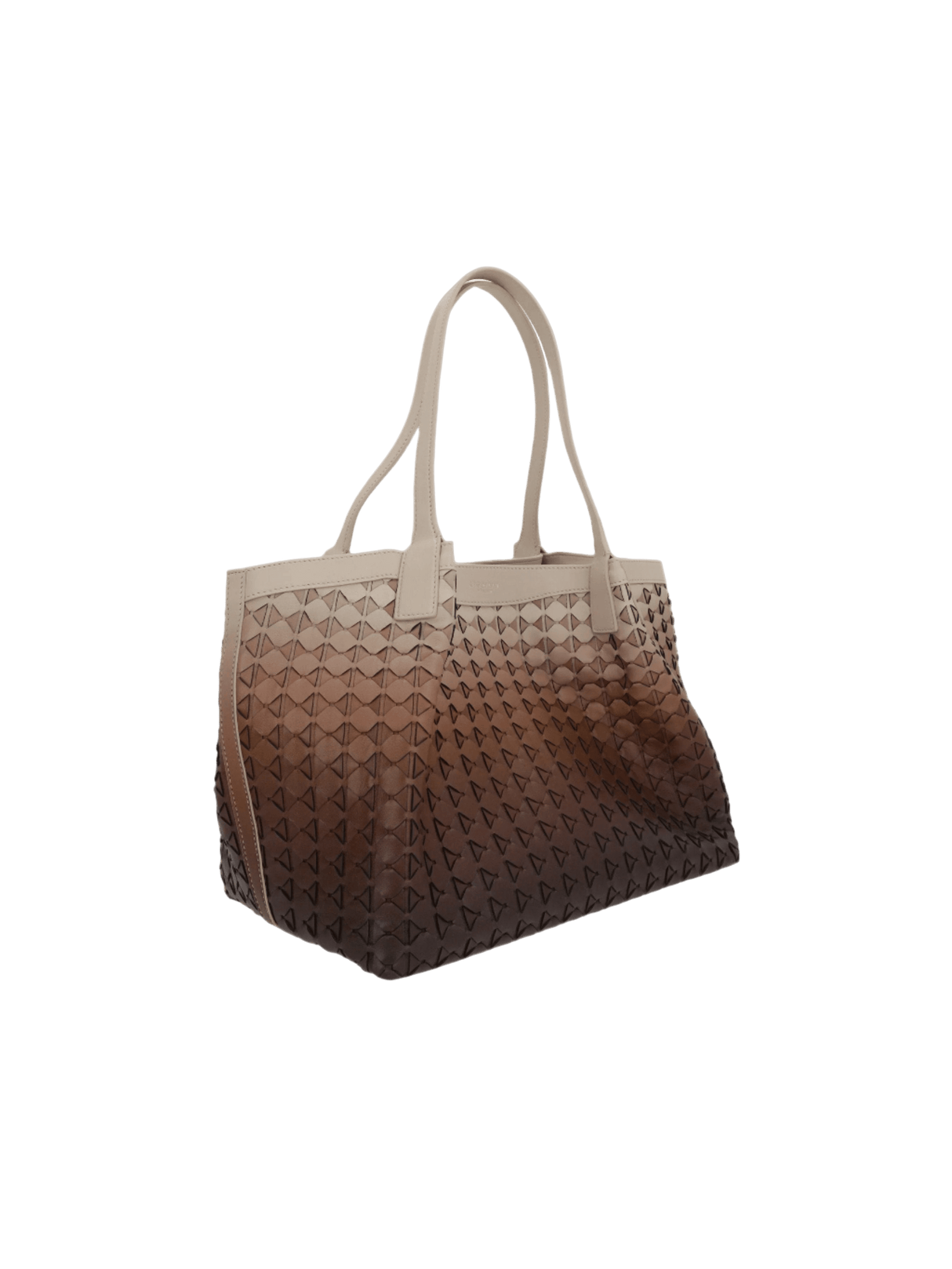 Mosaico Nappa Secret Small Tote Bag-SERAPIAN-JOHN JULIA