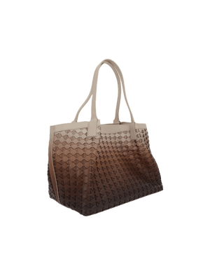 Mosaico Nappa Secret Small Tote Bag-SERAPIAN-JOHN JULIA