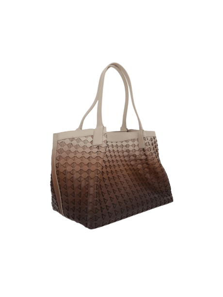 Mosaico Nappa Secret Small Tote Bag-SERAPIAN-JOHN JULIA