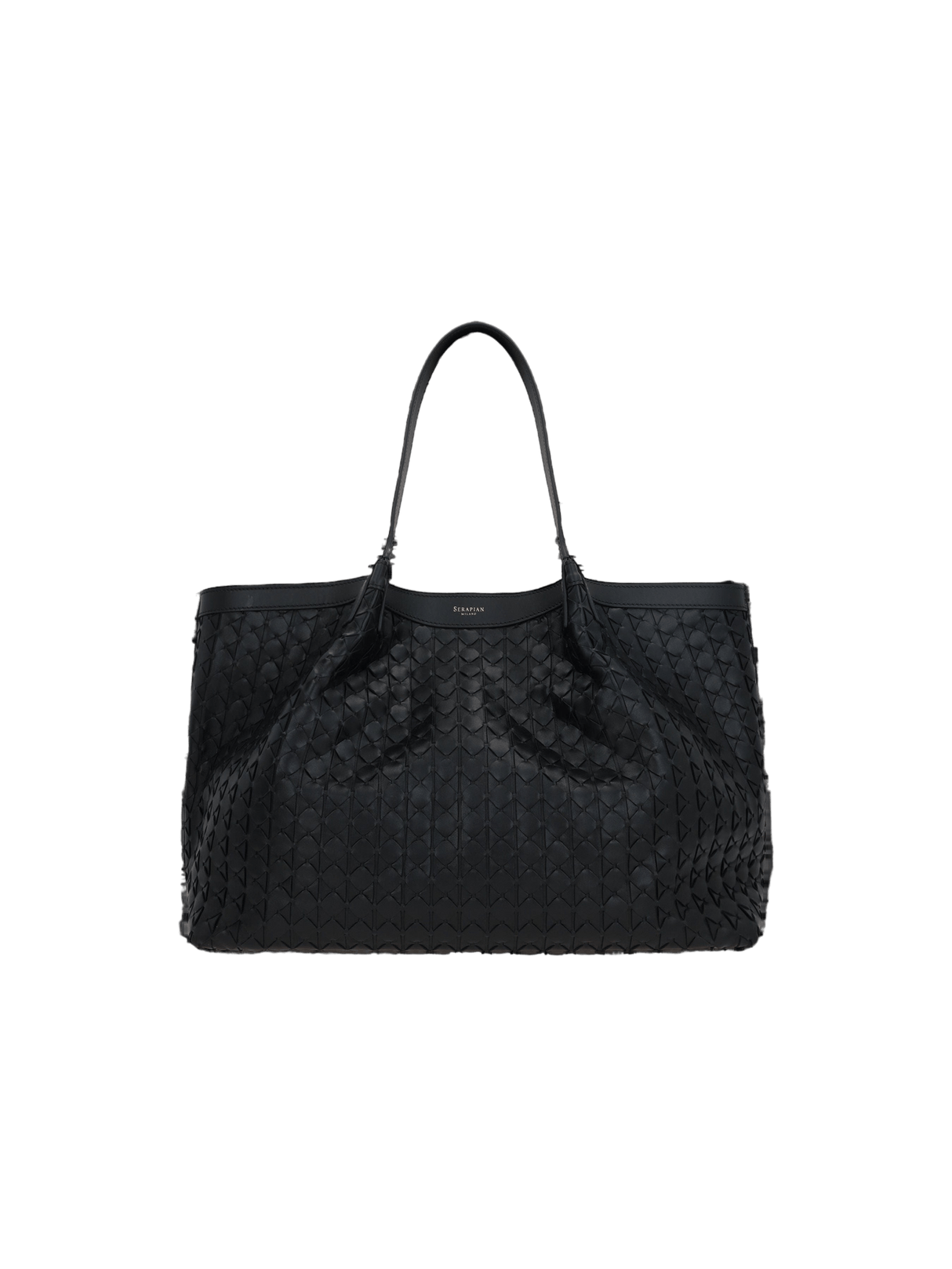 Mosaico Nappa Secret Tote Bag-SERAPIAN-JOHN JULIA