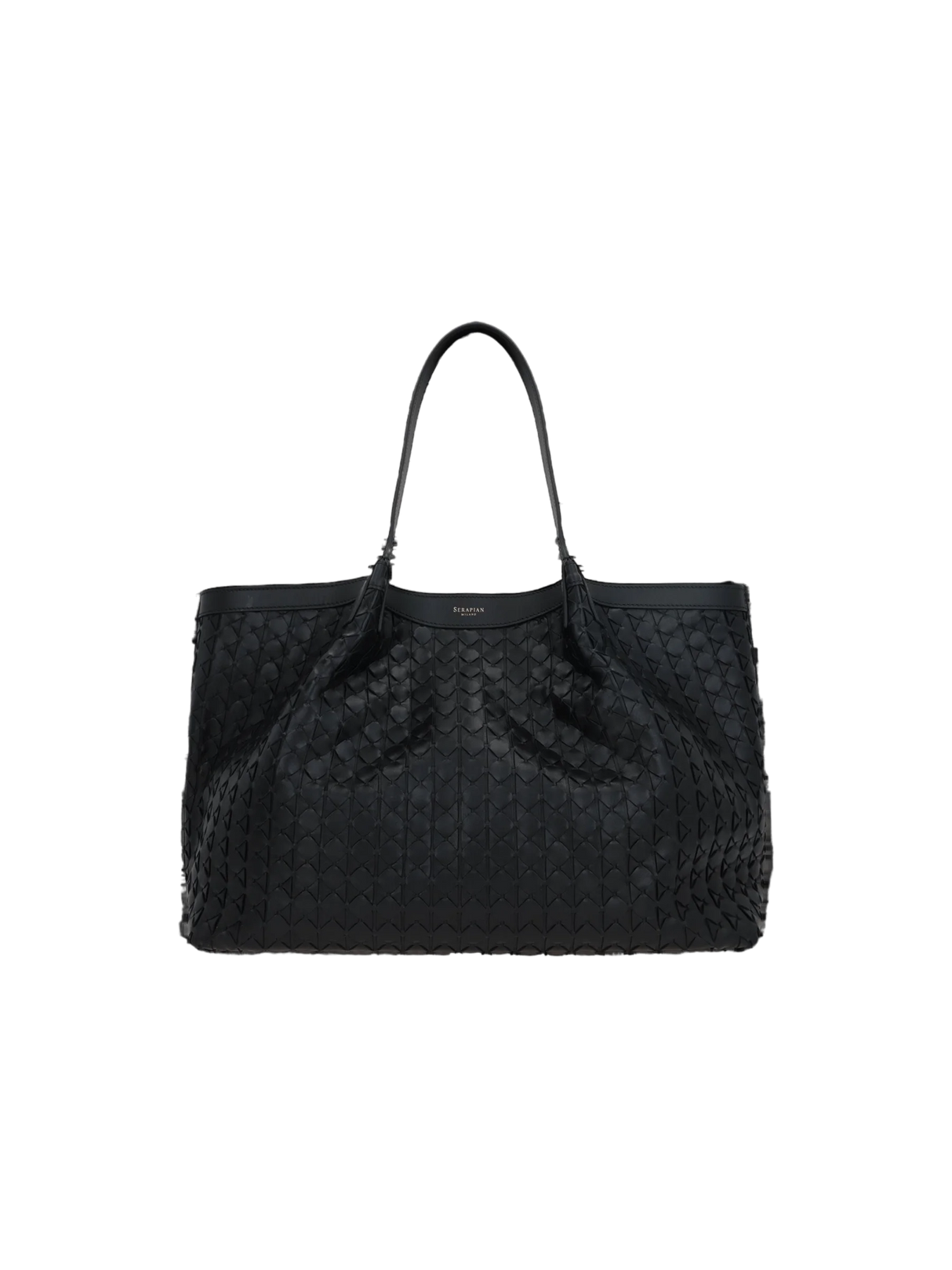 Mosaico Nappa Secret Tote Bag-SERAPIAN-JOHN JULIA