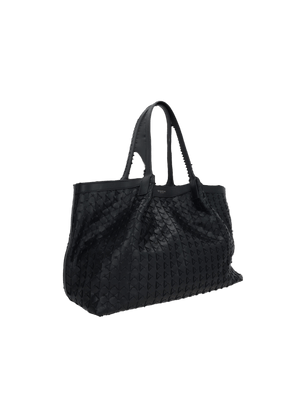 Mosaico Nappa Secret Tote Bag-SERAPIAN-JOHN JULIA