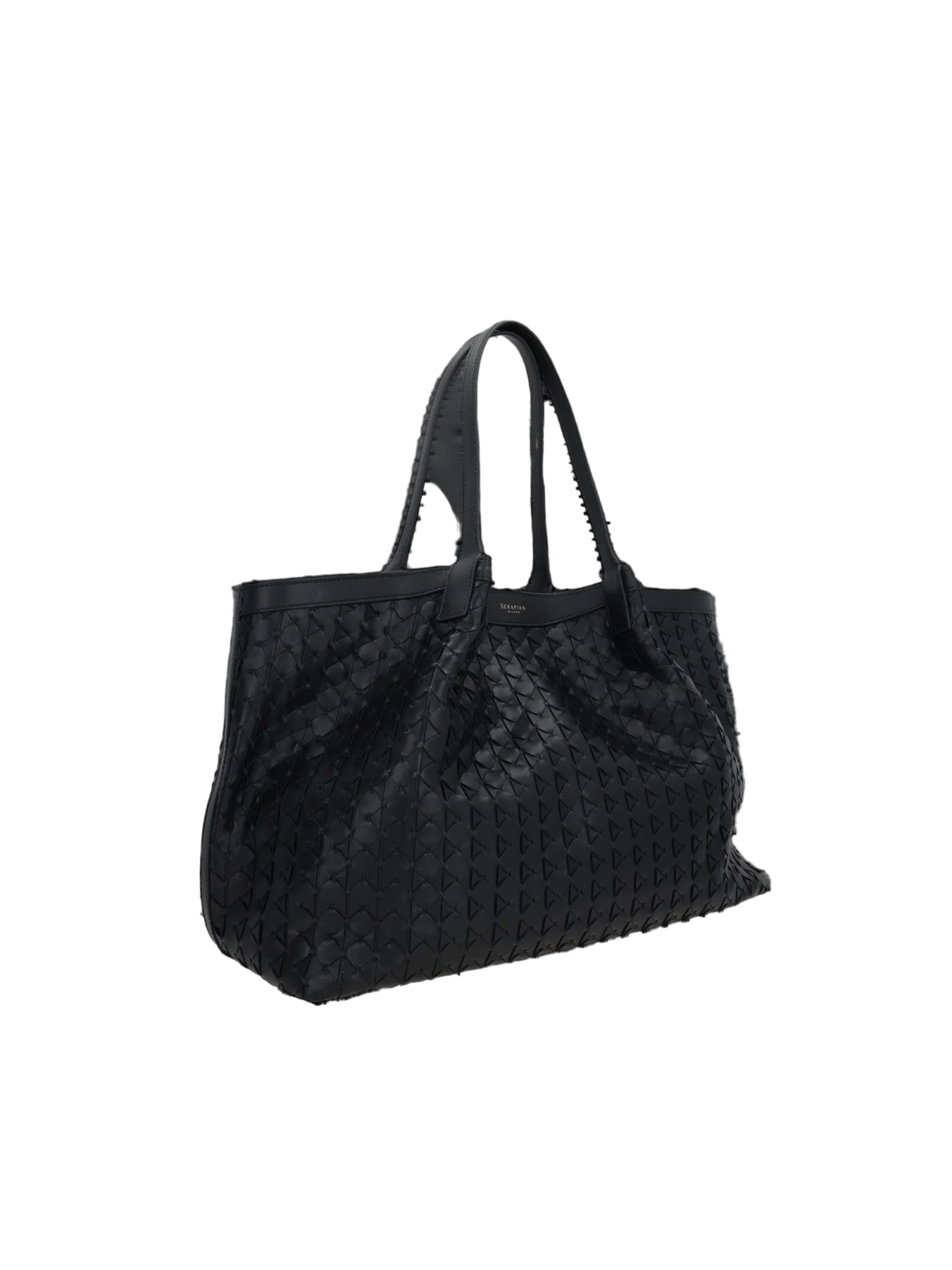 Mosaico Nappa Secret Tote Bag-SERAPIAN-JOHN JULIA