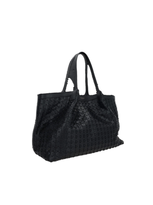 Mosaico Nappa Secret Tote Bag-SERAPIAN-JOHN JULIA