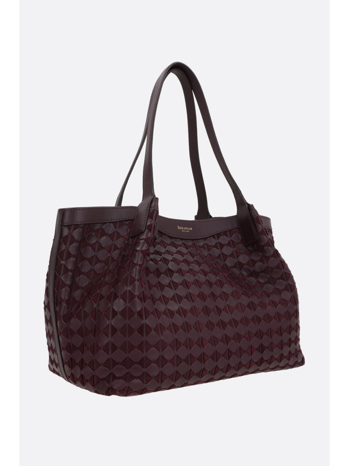 Secret Small Tote Bag In Mosaico Nappa