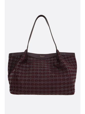 Secret Small Tote Bag In Mosaico Nappa