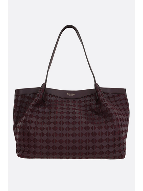 Secret Small Tote Bag In Mosaico Nappa