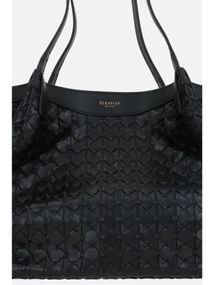 Secret Small Tote Bag In Mosaico Nappa