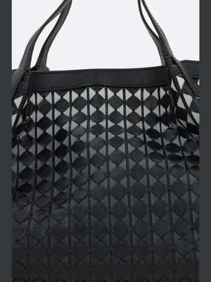 Secret Small Tote Bag In Mosaico Nappa