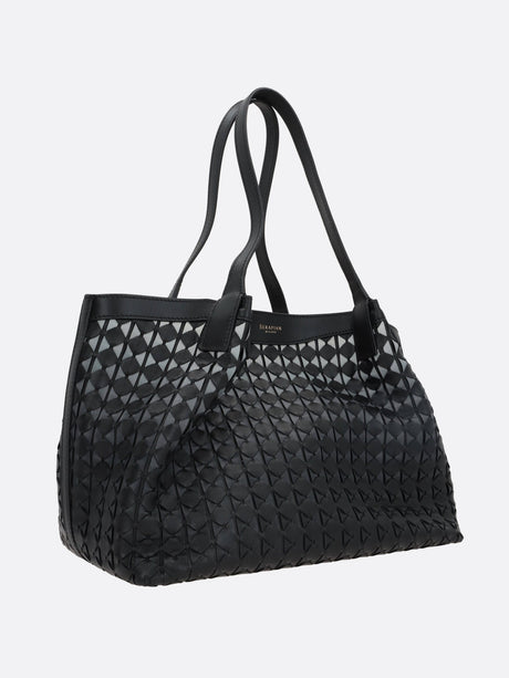 Secret Small Tote Bag In Mosaico Nappa