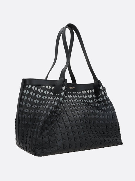 Secret Small Tote Bag In Mosaico Nappa