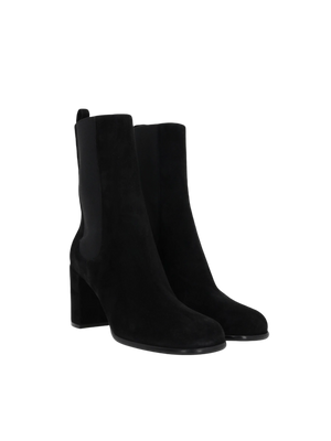 SR Aden Suede Ankle Boots-SERGIO ROSSI-JOHN JULIA