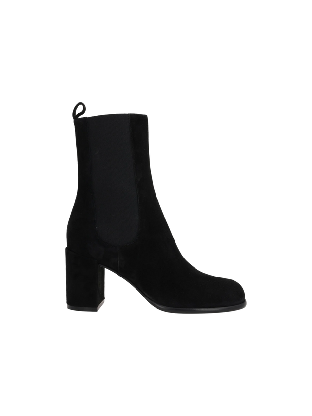 SR Aden Suede Ankle Boots-SERGIO ROSSI-JOHN JULIA