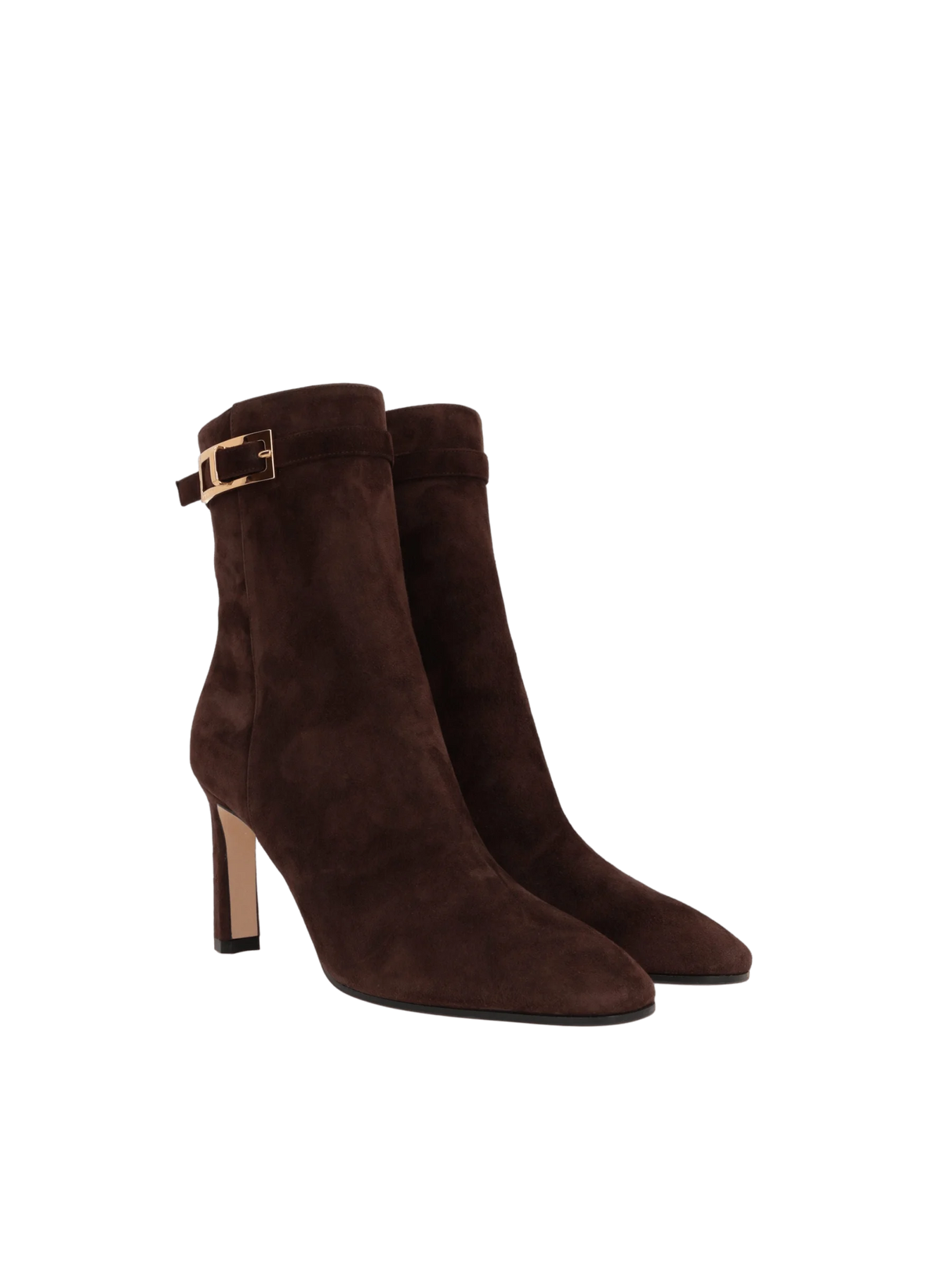 SR Nora Suede Ankle Boots-SERGIO ROSSI-JOHN JULIA