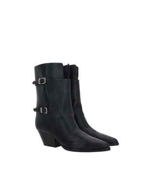 SR Thalestris Nappa Western Boots-SERGIO ROSSI-JOHN JULIA