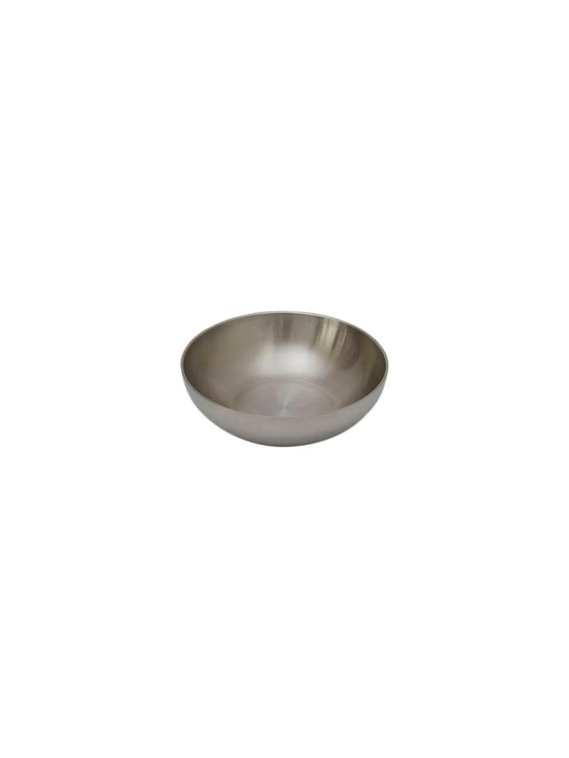 Rounded Stainless Steel Bowl-Service Projects-JOHN JULIA