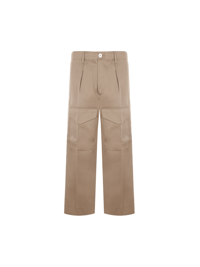 Shiny Cotton Cropped Pants-SETCHU-JOHN JULIA