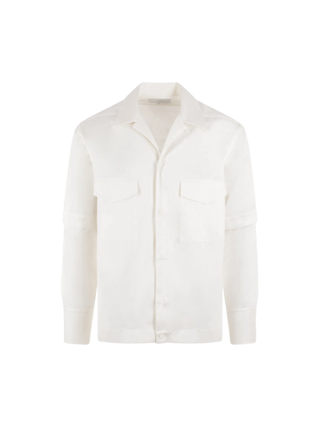 Setchu Shiny Cotton Shirt-Setchu-JOHN JULIA