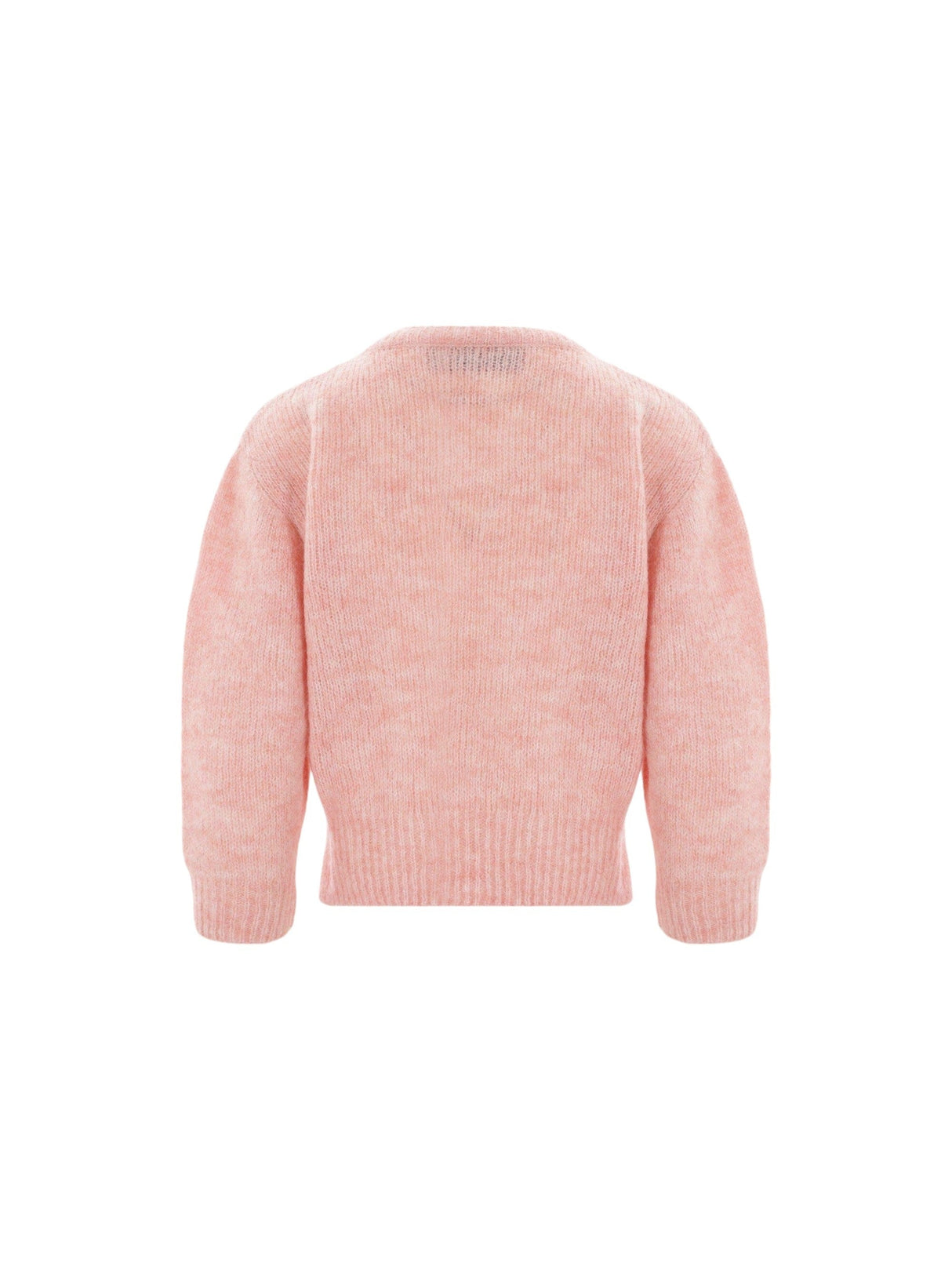 Alpaca Wool Cropped Sweater-SIMONE ROCHA-JOHN JULIA