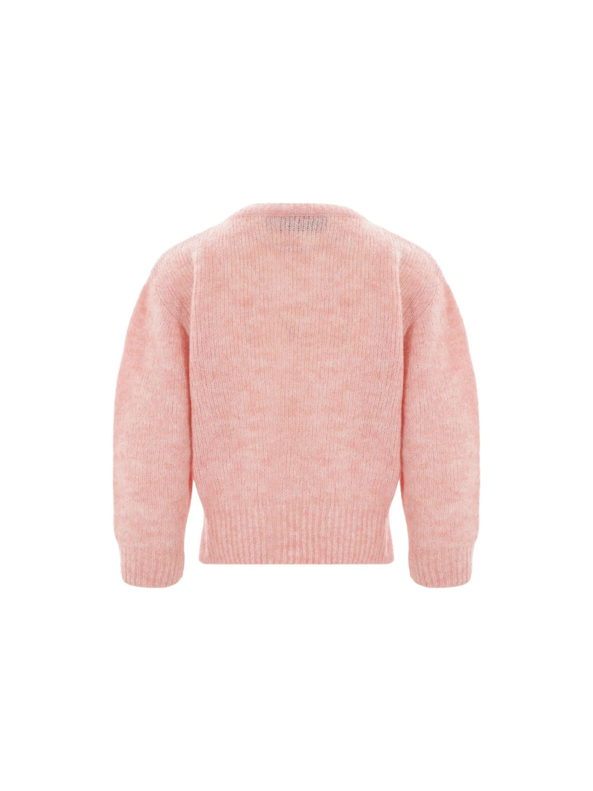 Alpaca Wool Cropped Sweater-SIMONE ROCHA-JOHN JULIA