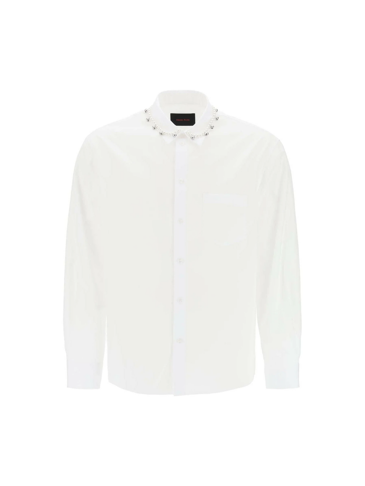 Cotton Poplin Pearl Shirt SIMONE ROCHA JOHN JULIA.