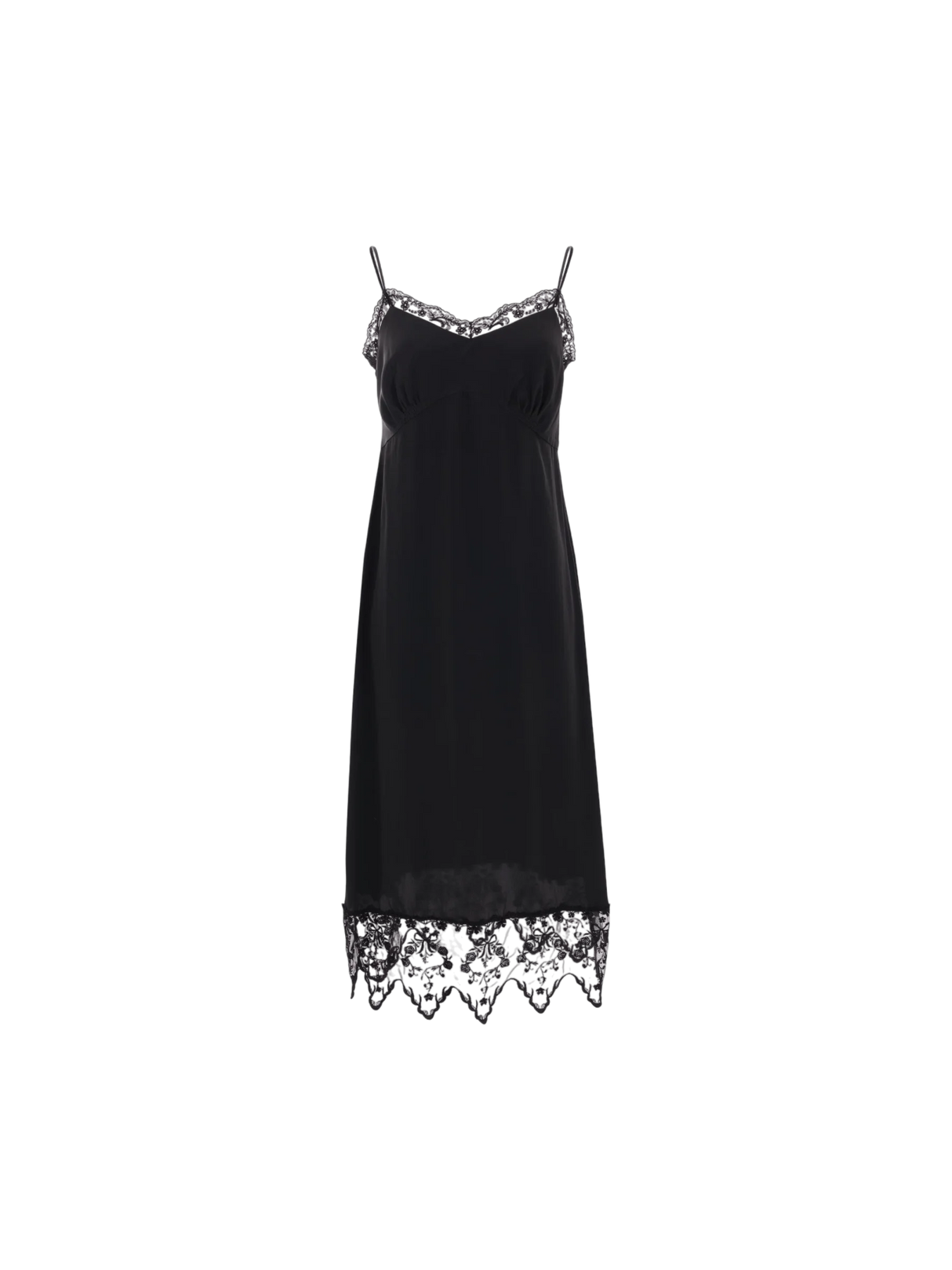 Crepe De Chine Slip Dress-Simone Rocha-JOHN JULIA