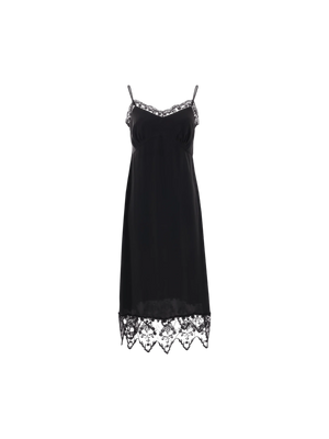 Crepe De Chine Slip Dress-Simone Rocha-JOHN JULIA