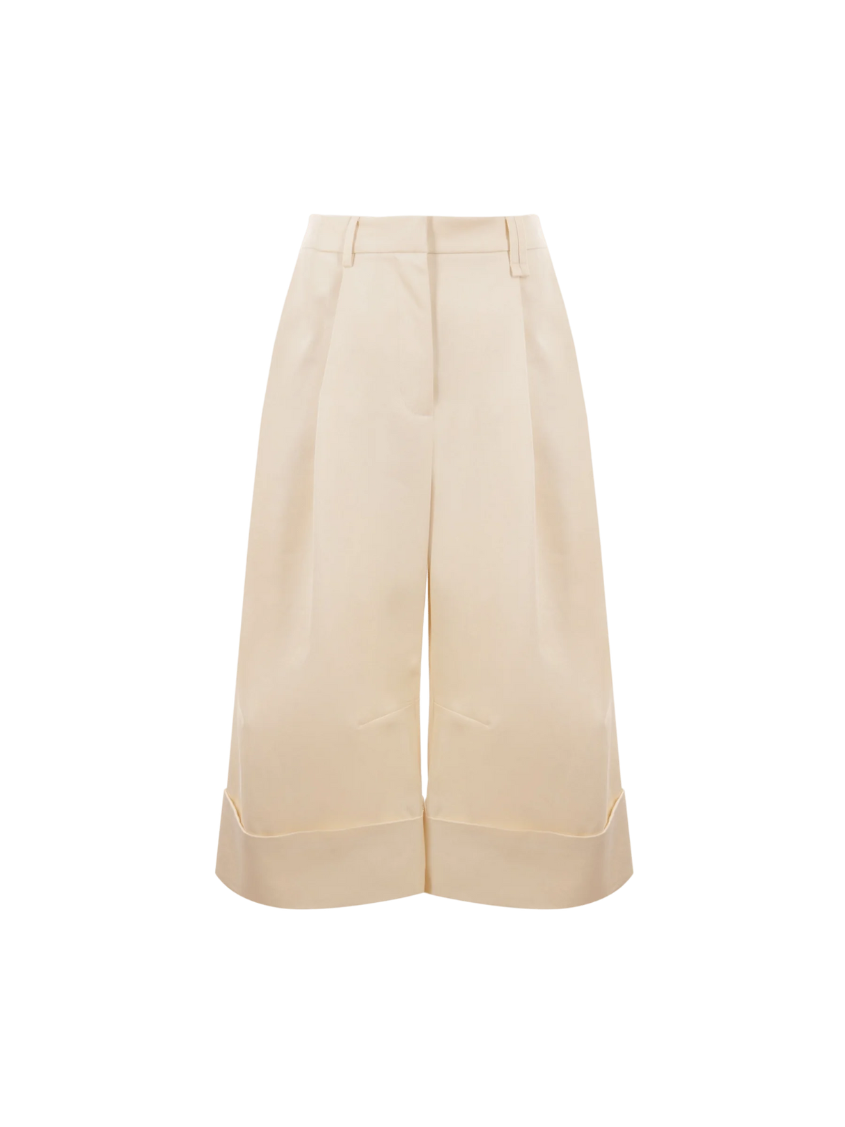 Drill Wide-Leg Cropped Pants-Simone Rocha-JOHN JULIA