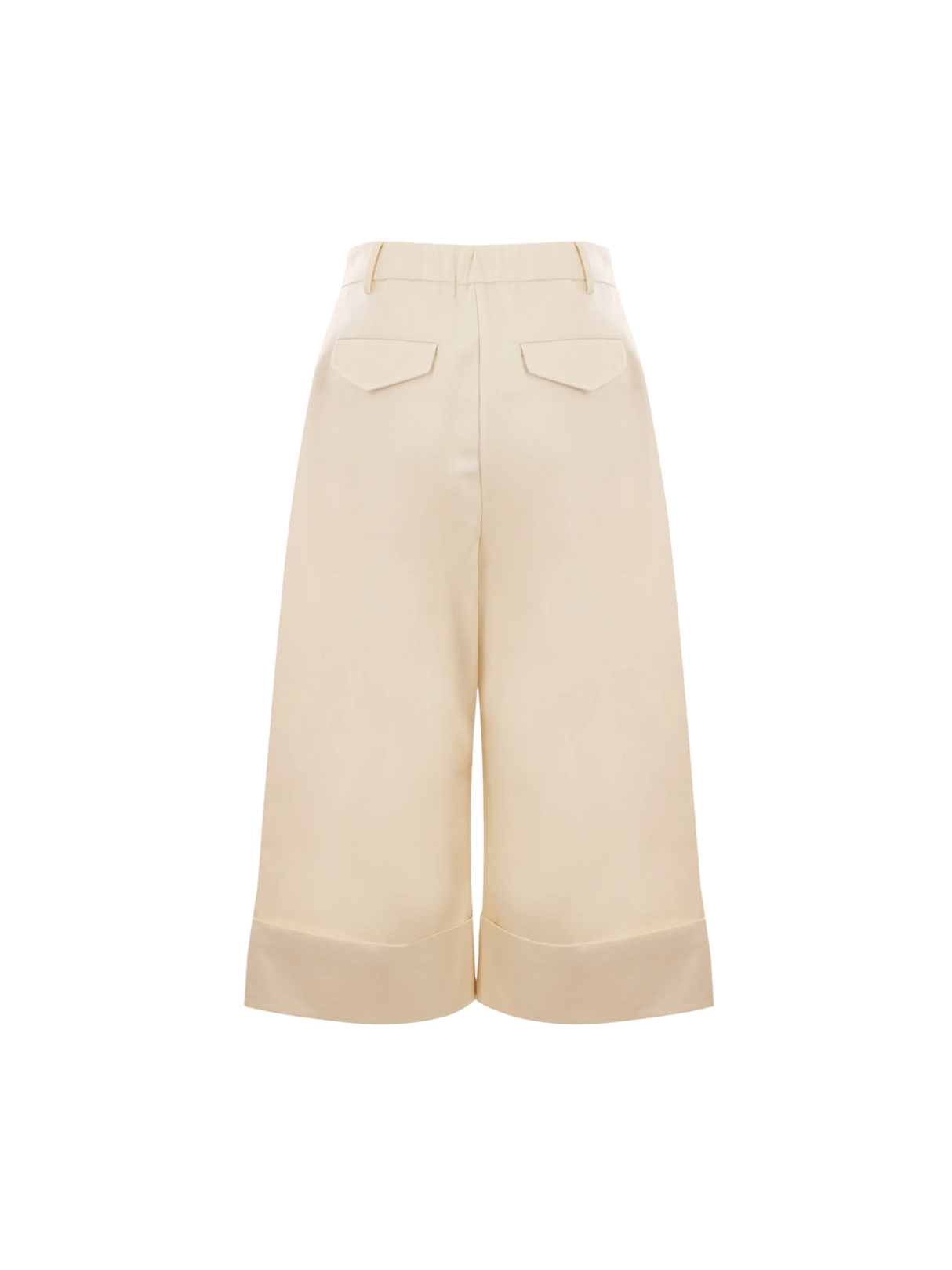 Drill Wide-Leg Cropped Pants-Simone Rocha-JOHN JULIA