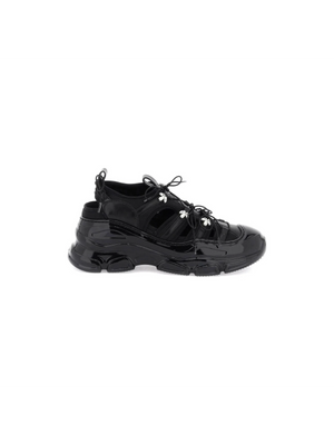 Hybrid Tracker Leather Sneakers-Simone Rocha-JOHN JULIA