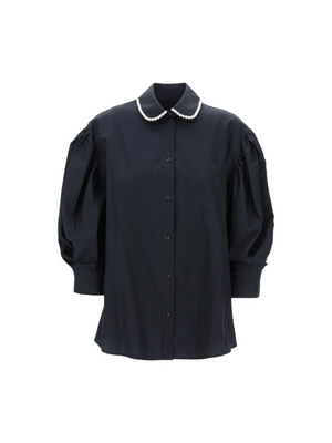 Puff Sleeve Shirt With Embellishment SIMONE ROCHA JOHN JULIA.