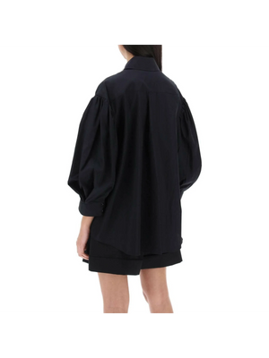 Puff Sleeve Shirt With Embellishment SIMONE ROCHA JOHN JULIA.