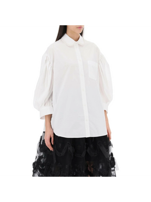 Puff Sleeve Shirt With Embellishment SIMONE ROCHA JOHN JULIA.