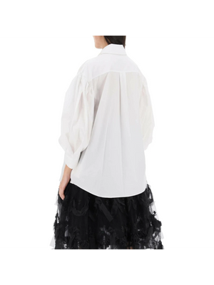 Puff Sleeve Shirt With Embellishment SIMONE ROCHA JOHN JULIA.