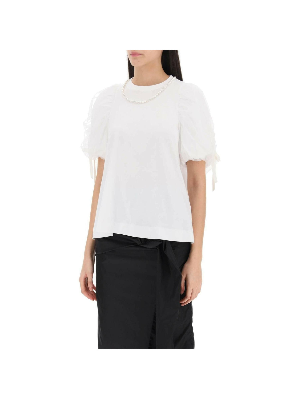 Puff Sleeves T-Shirt SIMONE ROCHA JOHN JULIA.