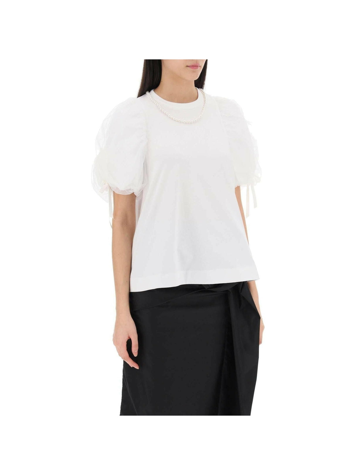 Puff Sleeves T-Shirt SIMONE ROCHA JOHN JULIA.