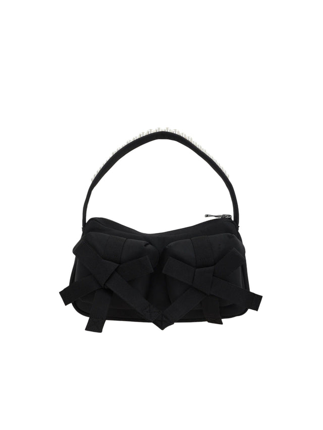 Utility Bow Pocket Nylon Shoulder Bag-SIMONE ROCHA-JOHN JULIA