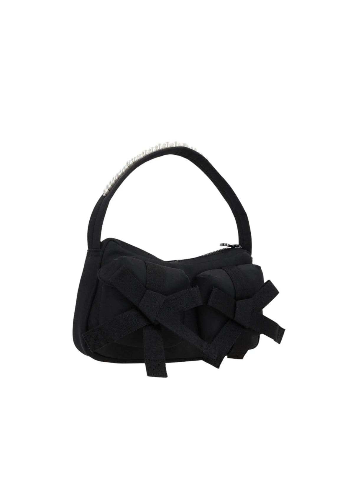 Utility Bow Pocket Nylon Shoulder Bag-SIMONE ROCHA-JOHN JULIA