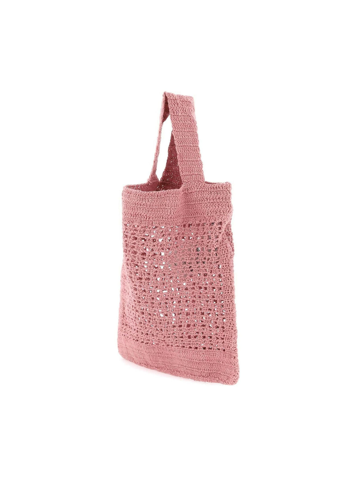 Pink Evalu Organic Cotton Crochet Handbag SKALL STUDIO JOHN JULIA.